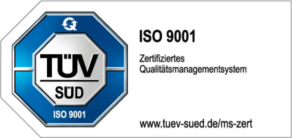 TÜV Zertifikat ISO9001